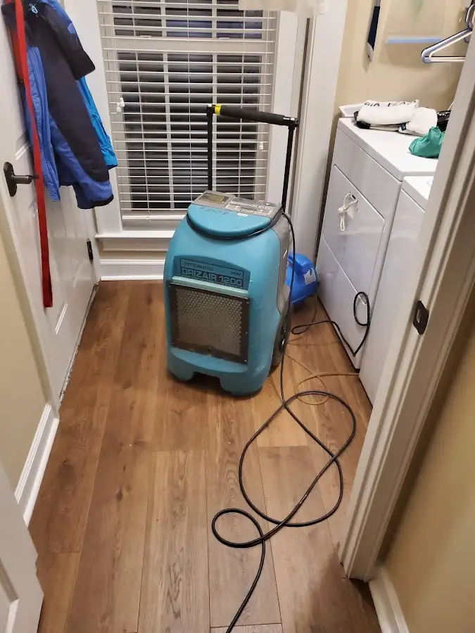 Commercial dehumidifier deployed for Flood Damage Cleanup in Appleton